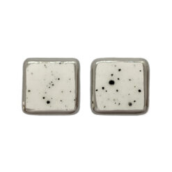 Maia Black Speckles Silver
