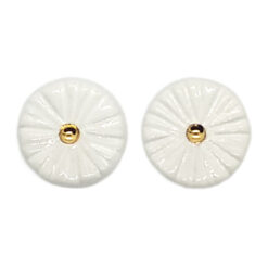 Umi Round White Coral Flower