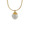 Umi White Coral Pebble Necklace