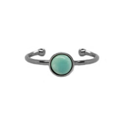 Clio Small Mint Silver