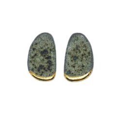 Kiveli Stud Earrings Stone Grey